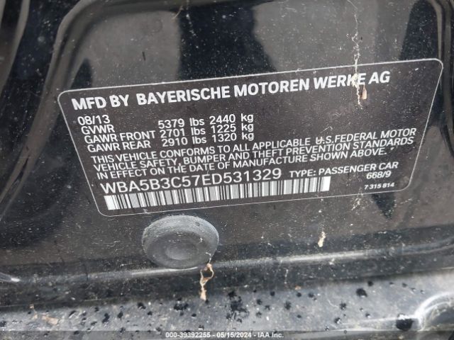 WBA5B3C57ED531329 BMW 535i Xdrive