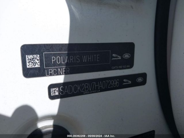 SADCK2BV7HA072996 Jaguar F-pace 35t Prestige