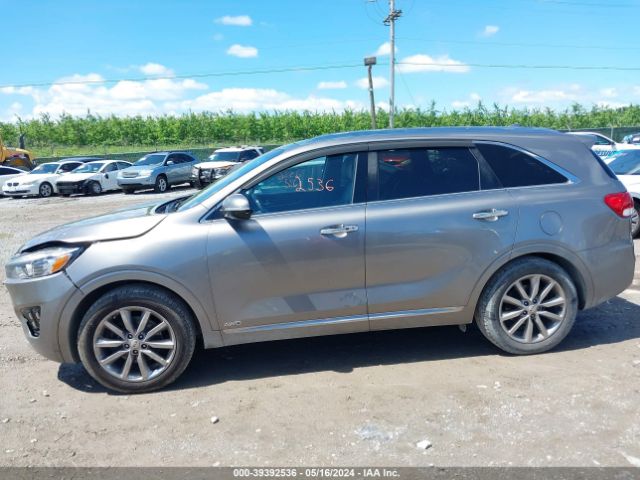 5XYPKDA51GG125457 KIA Sorento 3.3l Sxl