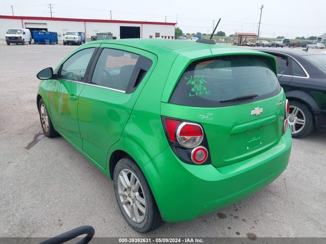 Chevrolet Sonic Lt Auto 2015 1G1JC6SB1F4143322 Image 3