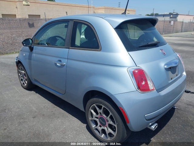 2013 FIAT 500 3C3CFFAR6DT659791 Photo 2