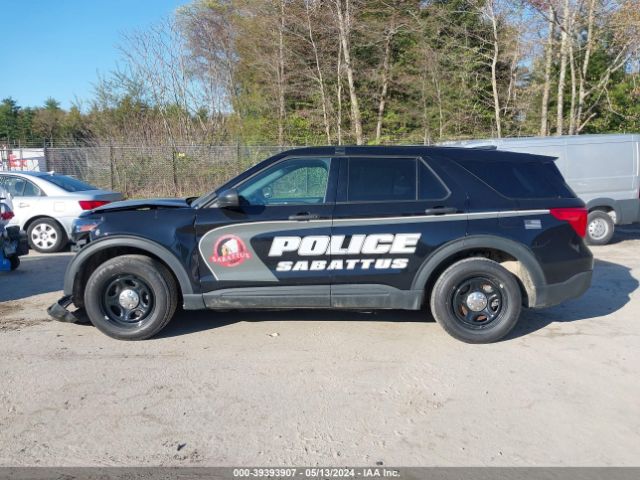 1FM5K8AB2MGC01082 Ford Police Interceptor Utility