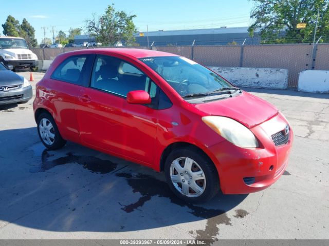 Auction sale of the 2007 Toyota Yaris, vin: JTDJT923X75065913, lot number: 39393967