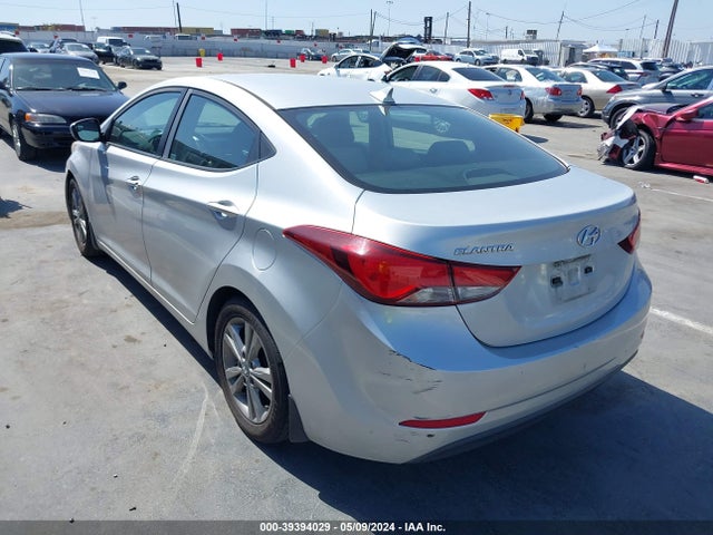 Hyundai ELANTRA SE 2015 KMHDH4AE9FU378861 Image 3