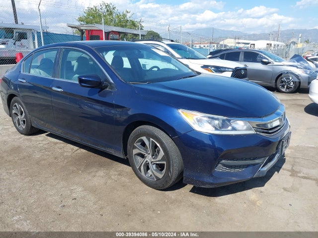 Honda ACCORD LX 2016 1HGCR2F36GA142505 Image 1