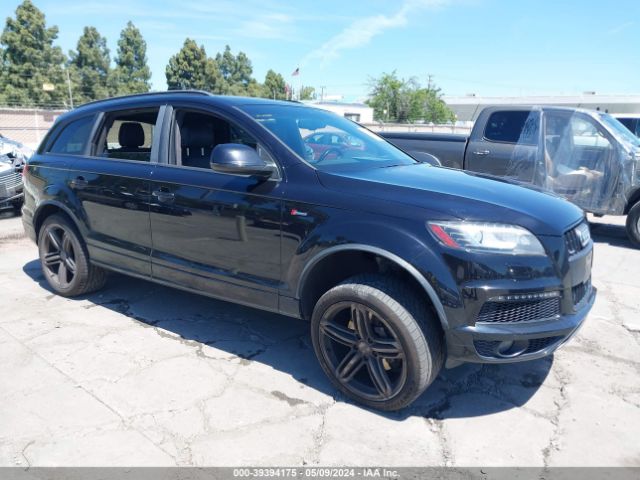 39394175 :رقم المزاد ، WA1DGAFE0FD000940 vin ، 2015 Audi Q7 3.0t S Line Prestige مزاد بيع