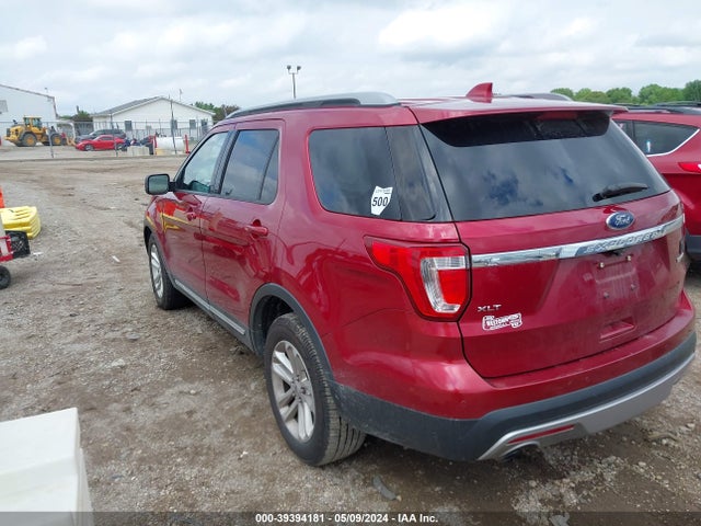 Ford EXPLORER XLT 2017 1FM5K7DH7HGC05225 Image 3