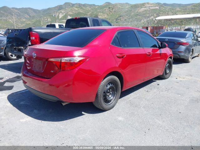 2T1BURHEXJC012181 Toyota COROLLA LE