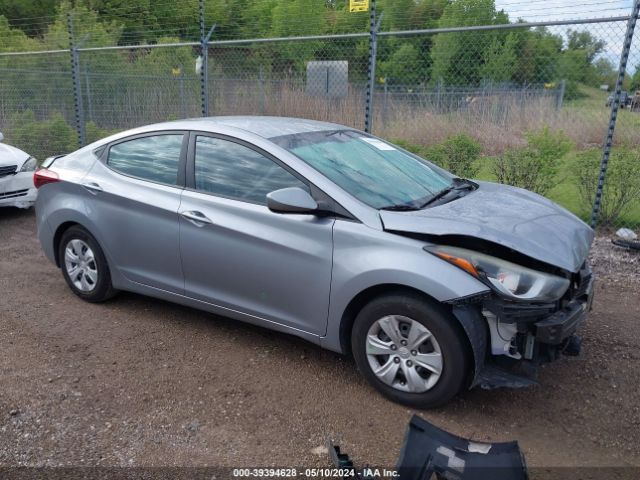 Auction sale of the 2016 Hyundai Elantra Se, vin: 5NPDH4AE8GH736371, lot number: 39394628
