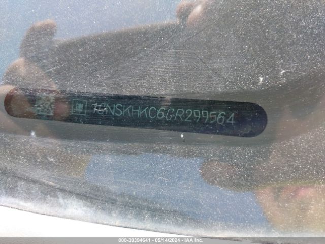 1GNSKHKC6GR299564 Chevrolet Suburban Lt