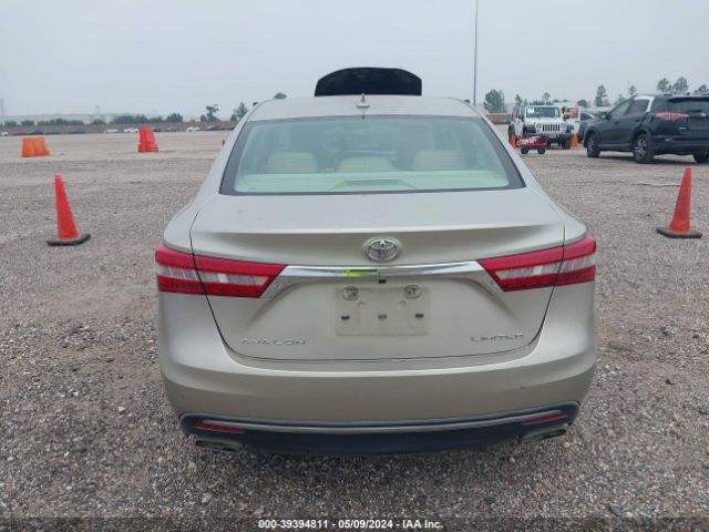 4T1BK1EB9GU233313 Toyota AVALON LIMITED
