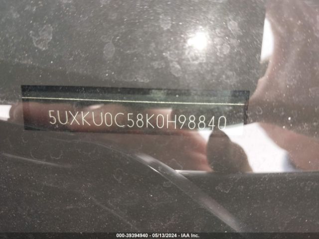 5UXKU0C58K0H98840 BMW X6 Sdrive35i