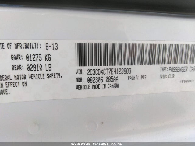Dodge Charger R/t Max 2014 2C3CDXCT7EH123883 Image 9