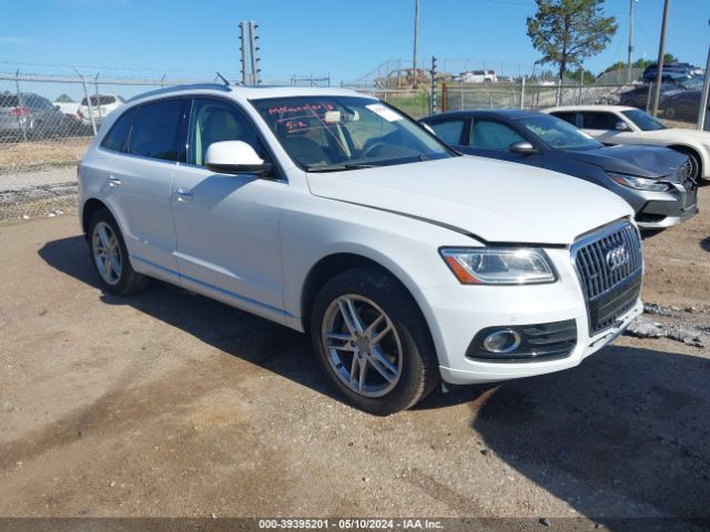 Auction sale of the 2016 Audi Q5 2.0t Premium, vin: WA1L2AFP5GA089936, lot number: 39395201