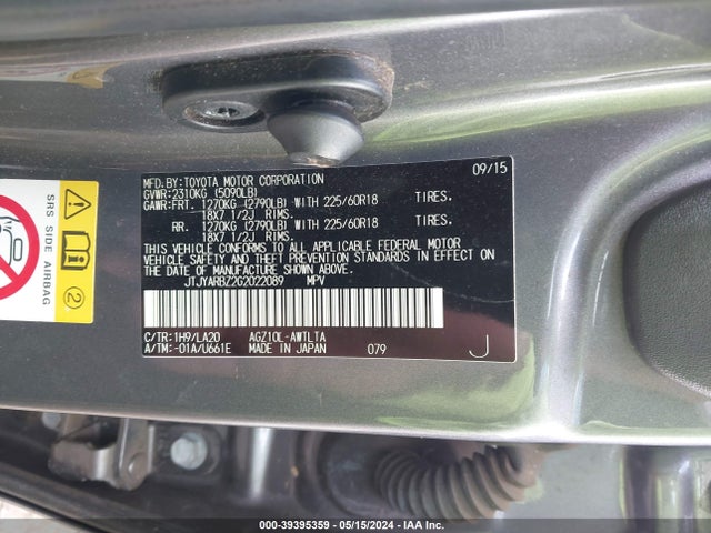 JTJYARBZ2G2022089 Lexus Nx 200t F Sport