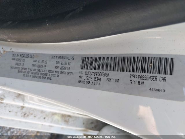 1C3CCCAB4HN505600 Chrysler 200 Limited Platinum