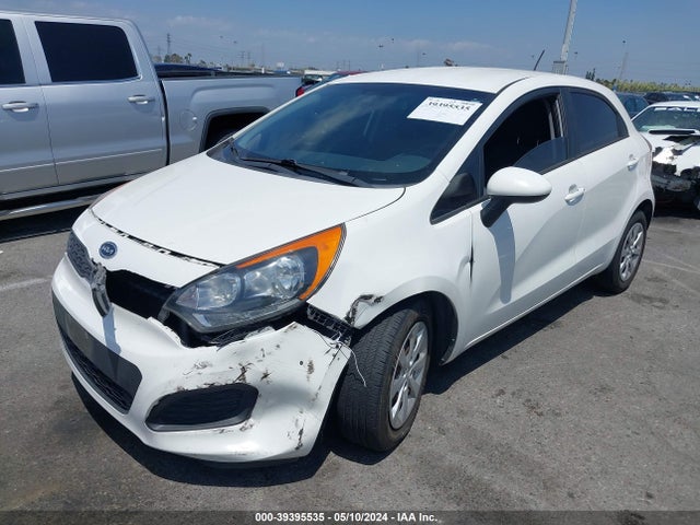 KIA RIO LX 2014 KNADM5A36E6376523 Image 2