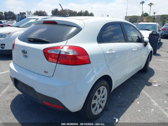 KIA RIO LX 2014 KNADM5A36E6376523 Image 4