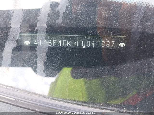Toyota CAMRY SE 2015 4T1BF1FK5FU041887 Image 9
