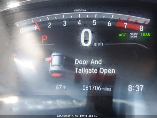 7FARW1H81KE014763 Honda Cr-v Ex-l