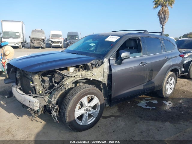 Toyota Highlander Le 2021 5TDZZRAH5MS045752 Image 2
