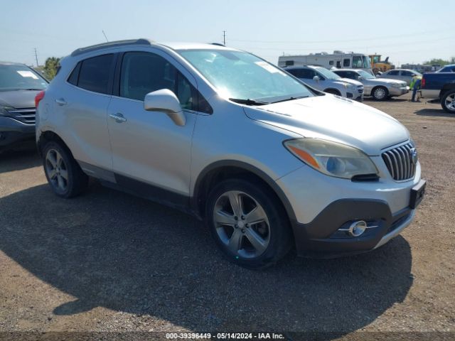 Auction sale of the 2013 Buick Encore Convenience, vin: KL4CJBSB5DB124600, lot number: 39396449