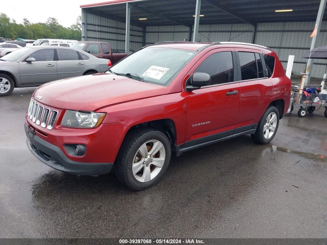 Jeep Compass Sport 2014 1C4NJCBA7ED536132 Image 2