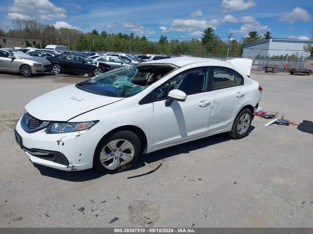 Honda Civic Lx 2015 19XFB2F56FE296550 Image 2