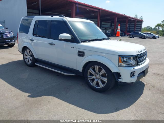 Продаж на аукціоні авто 2015 Land Rover Lr4 Hse, vin: SALAG2V61FA770602, номер лоту: 39397644