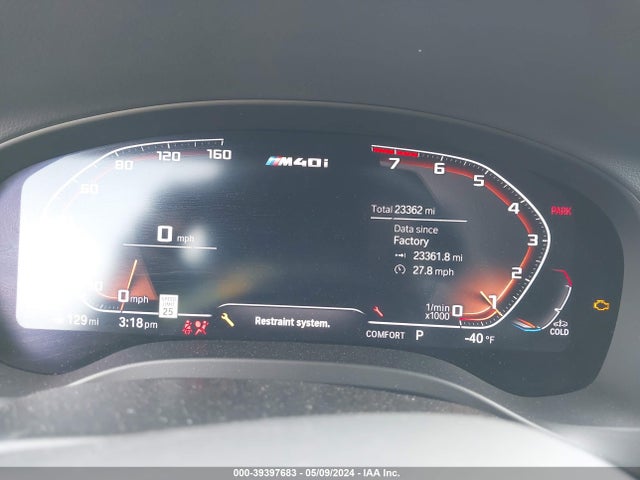 5UXTY9C09M9F95567 BMW X3 M40i