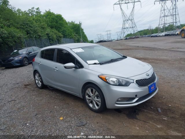 2016 Kia Forte Ex მანქანა იყიდება აუქციონზე, vin: KNAFX5A87G5601651, აუქციონის ნომერი: 39397772