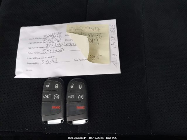 1C4RJFDJ6EC570925 Jeep Grand Cherokee Srt8