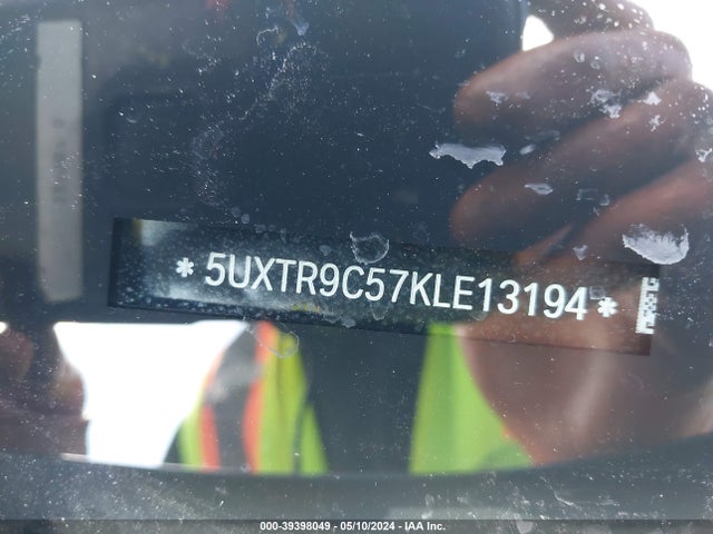 5UXTR9C57KLE13194 BMW X3 Xdrive30i