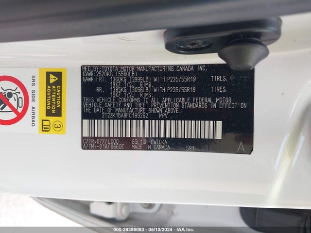 Lexus RX 350 2015 2T2ZK1BA8FC189262 Image 9