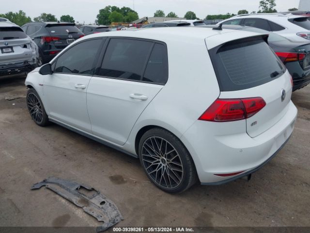 3VW4T7AU5FM062130 Volkswagen Golf Gti 2.0t Se 4-door