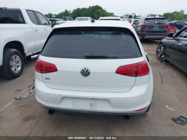 3VW4T7AU5FM062130 Volkswagen Golf Gti 2.0t Se 4-door