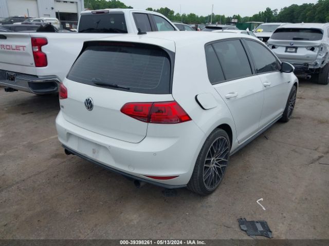 3VW4T7AU5FM062130 Volkswagen Golf Gti 2.0t Se 4-door