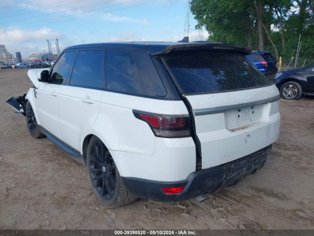 SALWR2PF4GA586530 Land Rover Range Rover Sport 3.0l V6 Supercharged Hse