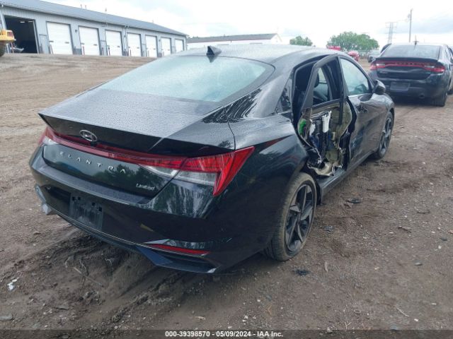 2022 HYUNDAI ELANTRA KMHLP4AG4NU348584 Photo 3