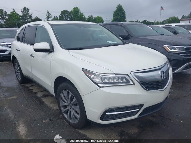 Acura Mdx Technology Package 2015 5FRYD4H49FB014476 главное изображение