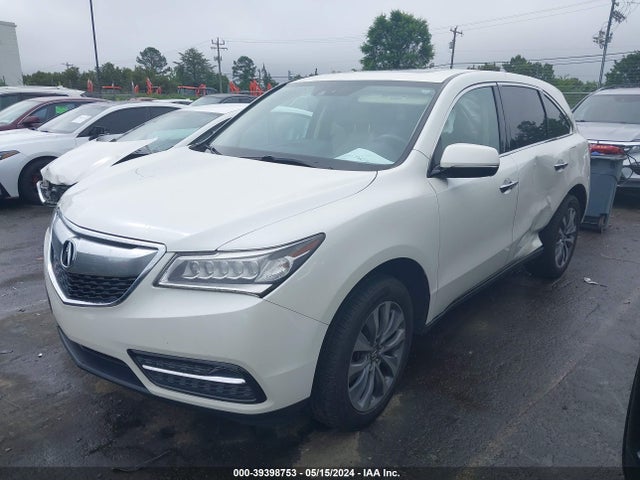 Acura Mdx Technology Package 2015 5FRYD4H49FB014476 Image 2