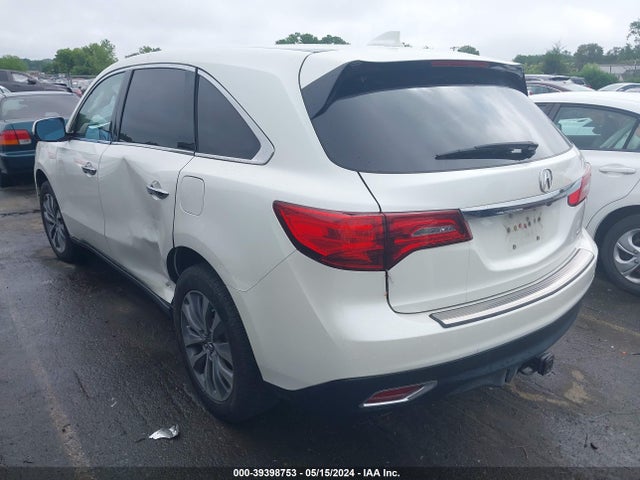 Acura Mdx Technology Package 2015 5FRYD4H49FB014476 Image 3
