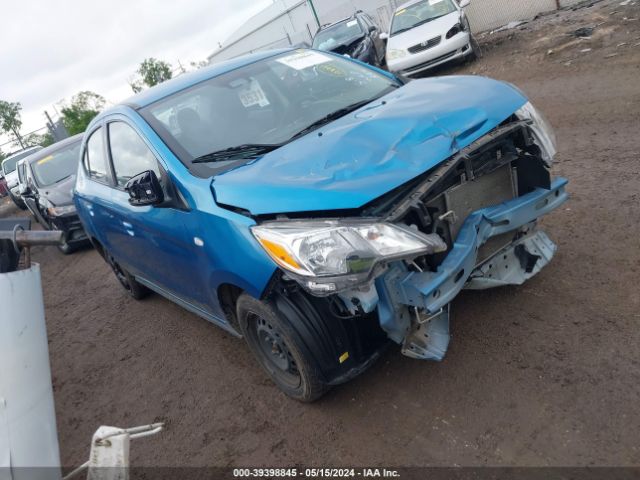 39398845 :رقم المزاد ، ML32FUFJ0NHF06375 vin ، 2022 Mitsubishi Mirage G4 Es مزاد بيع