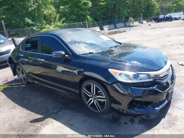 39398872 :رقم المزاد ، 1HGCR2F10HA195832 vin ، 2017 Honda Accord Sport Se مزاد بيع