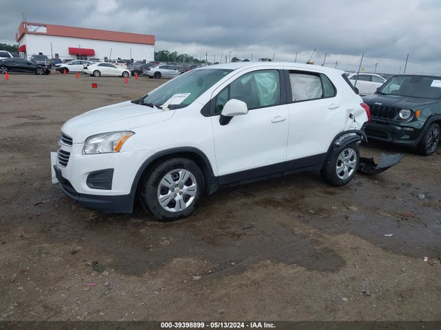 Chevrolet Trax 1ls 2016 KL7CJKSB7GB517540 Image 2