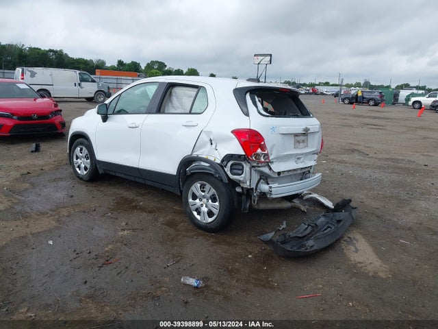 Chevrolet Trax 1ls 2016 KL7CJKSB7GB517540 Image 3