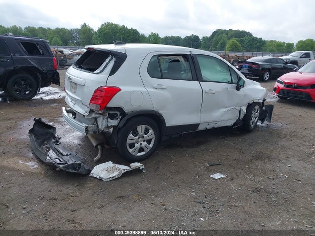 Chevrolet Trax 1ls 2016 KL7CJKSB7GB517540 Image 4
