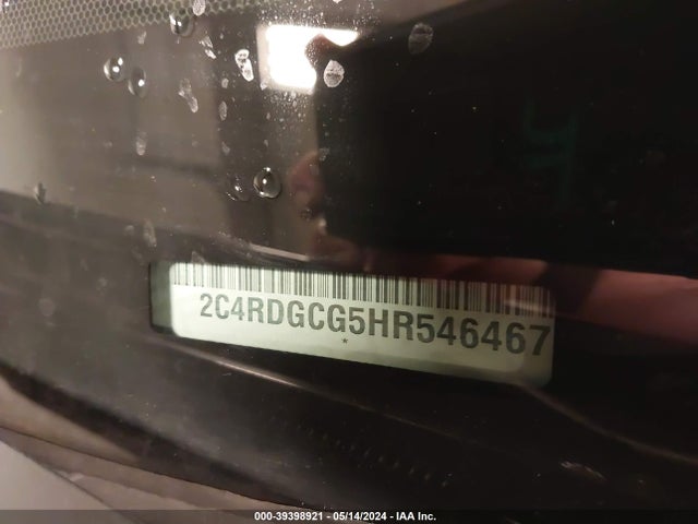 Dodge Grand Caravan Sxt 2017 2C4RDGCG5HR546467 Image 9