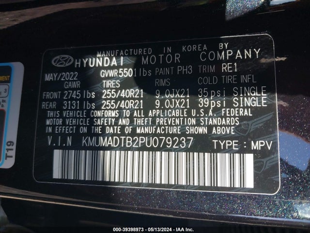 Genesis Gv70 2.5t Awd 2023 KMUMADTB2PU079237 Image 9