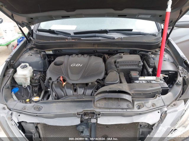 2012 Hyundai Sonata Gls მანქანა იყიდება აუქციონზე, vin: 5NPEB4AC2CH378781, აუქციონის ნომერი: 39399116